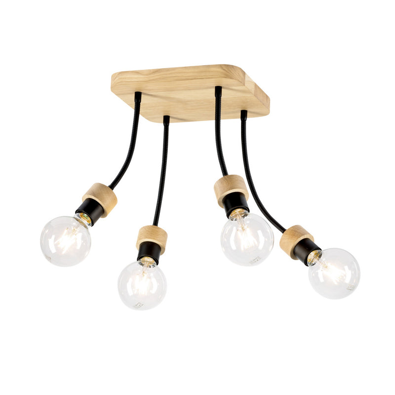 Britop Lighting Allumer 4L kattovalaisin E27, leveys 26cm