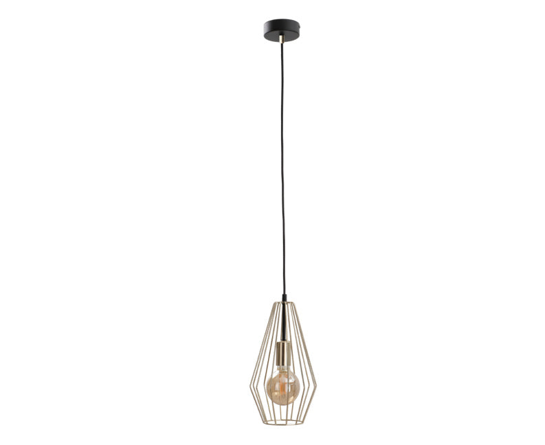 Keter Lighting Geo 1L pendant lamp E27 H 120.0cm