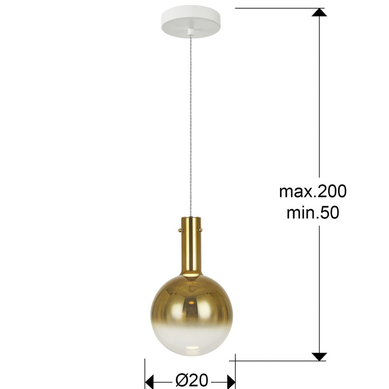 Schuller Matices 1L pendant lamp D 20cm