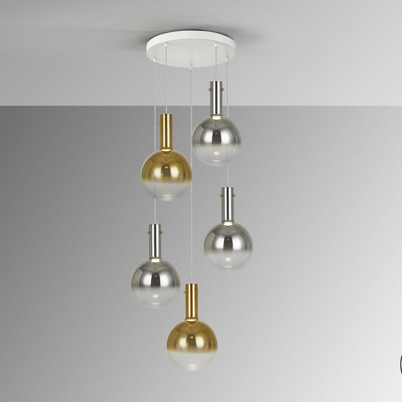 Schuller Matices 5L pendant lamp D 55cm