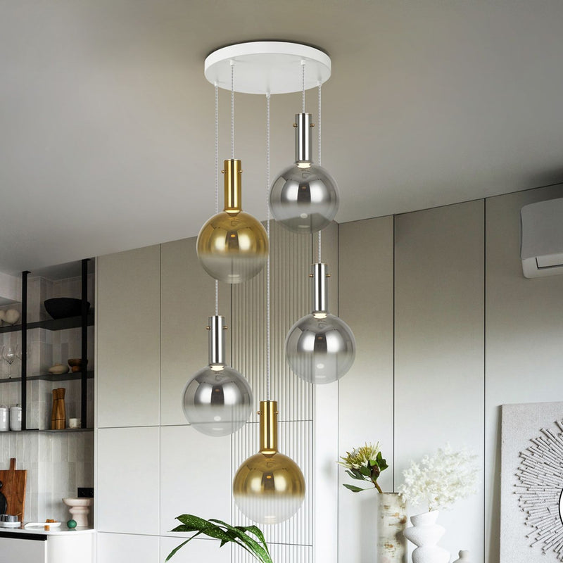 Schuller Matices 5L pendant lamp D 55cm