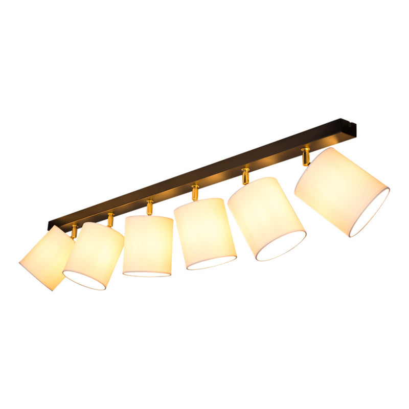 Aprillia Ceiling Lamp 6xE27 Max.25W Black/Chrome/White