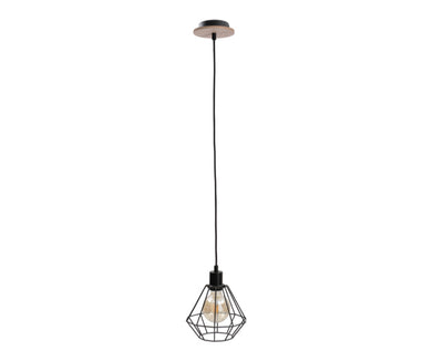 Keter Lighting Atwood 1L pendant lamp E27 H 120.0cm