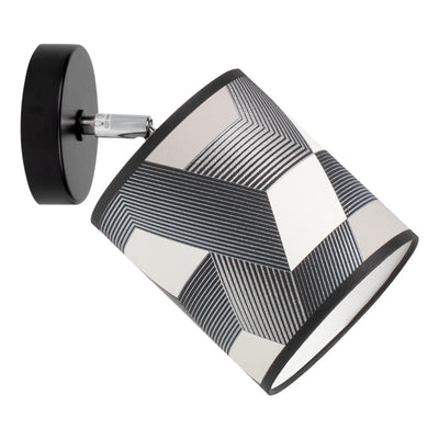 Espacio Wall lamp 1xE27 Max.25W Black/Multicolor