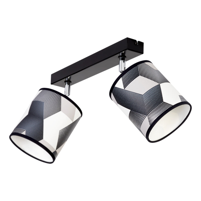 Espacio Wall lamp 1xE27 Max.25W Black/Multicolor