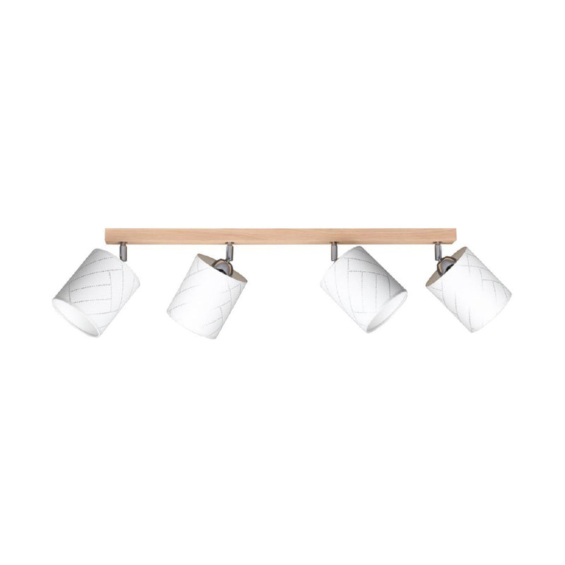 Britop Lighting Punto 4L Einschienen-Deckenleuchte E27, B 75 cm