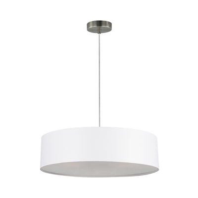 Josefina Pendant Lamp 3xE27 Max.25W Satin/Transparent/White