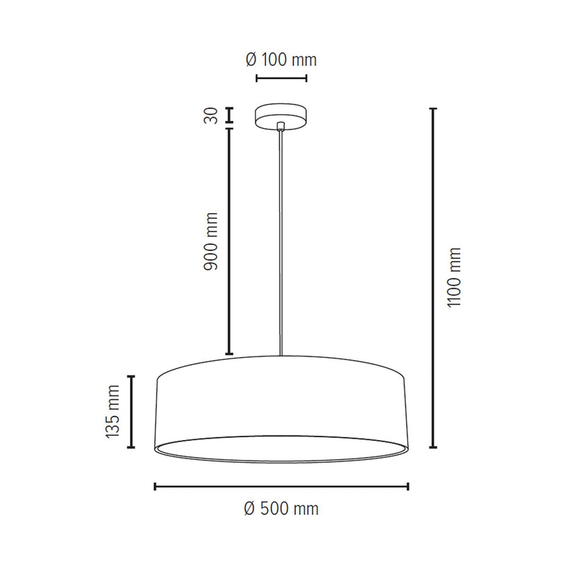 Josefina Pendant Lamp 3xE27 Max.25W Satin/Transparent/White