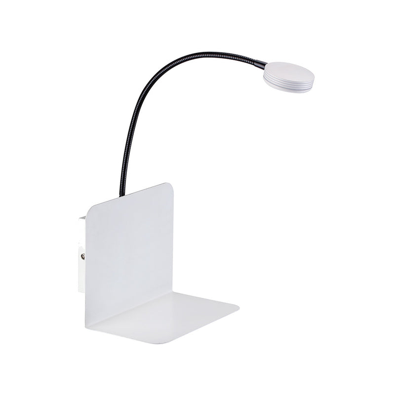 Arles Wall Lamp Incl.1xLED 3W White/Black