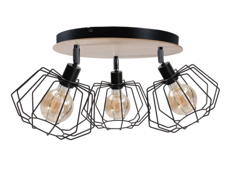 Keter Lighting Soho 3L pendant lamp E27 H 30.0cm
