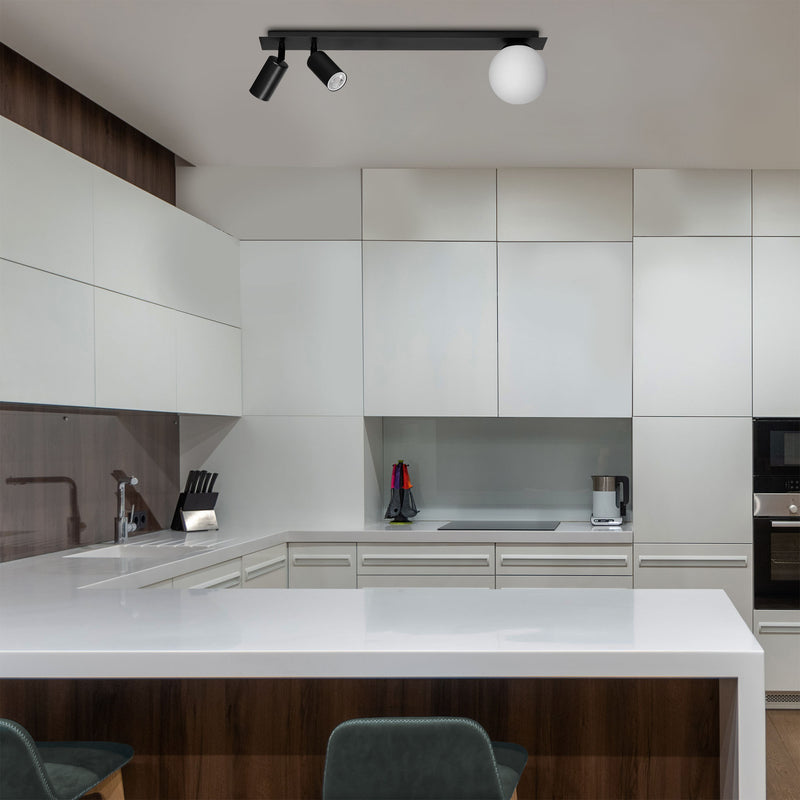 Kaja Albio 3L monorail ceiling lamp GU10 / E14 H 17.0cm