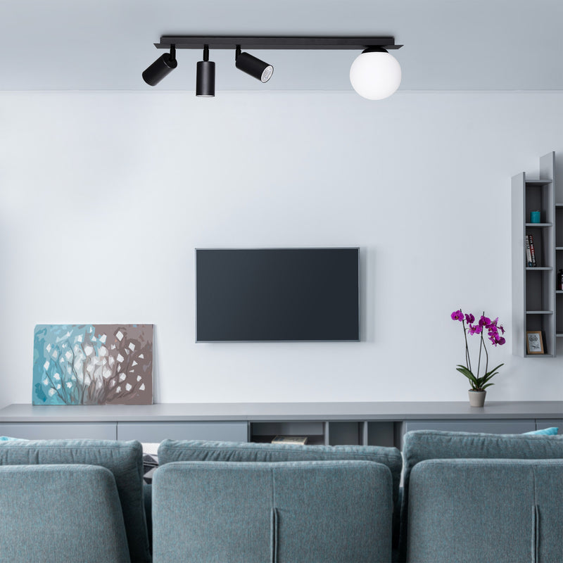 Kaja Albio 4L monorail ceiling lamp GU10 / E14 H 17.0cm