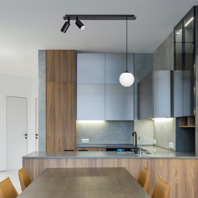 Kaja Albio 3L monorail ceiling lamp GU10 / E14 H 85.0cm