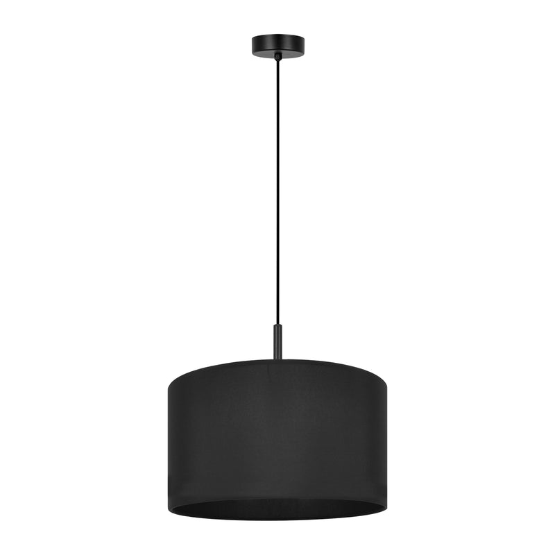 Kaja Simone Black 1L pendant lamp E27 H 100.0cm