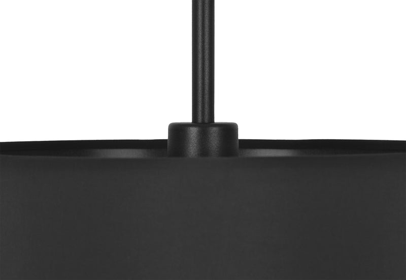 Kaja Simone Black 1L floor lamp E27 H 160.0cm