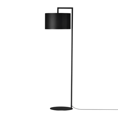 Kaja Simone Black 1L floor lamp E27 H 160.0cm