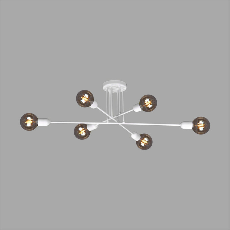 Kaja Sitya White 6L ceiling lamp E27 H 26.0cm