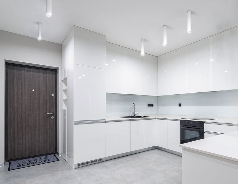 Kaja Mile White 1L ceiling spotlight GU10 H 30.0cm