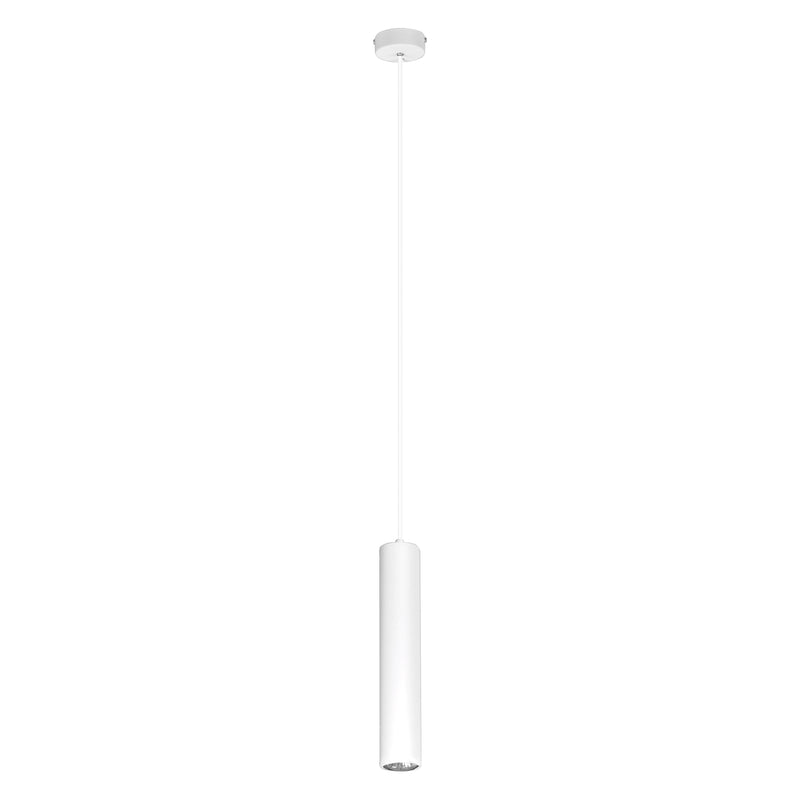 Kaja Mile White 1L ceiling pendant spot GU10 H 110.0cm