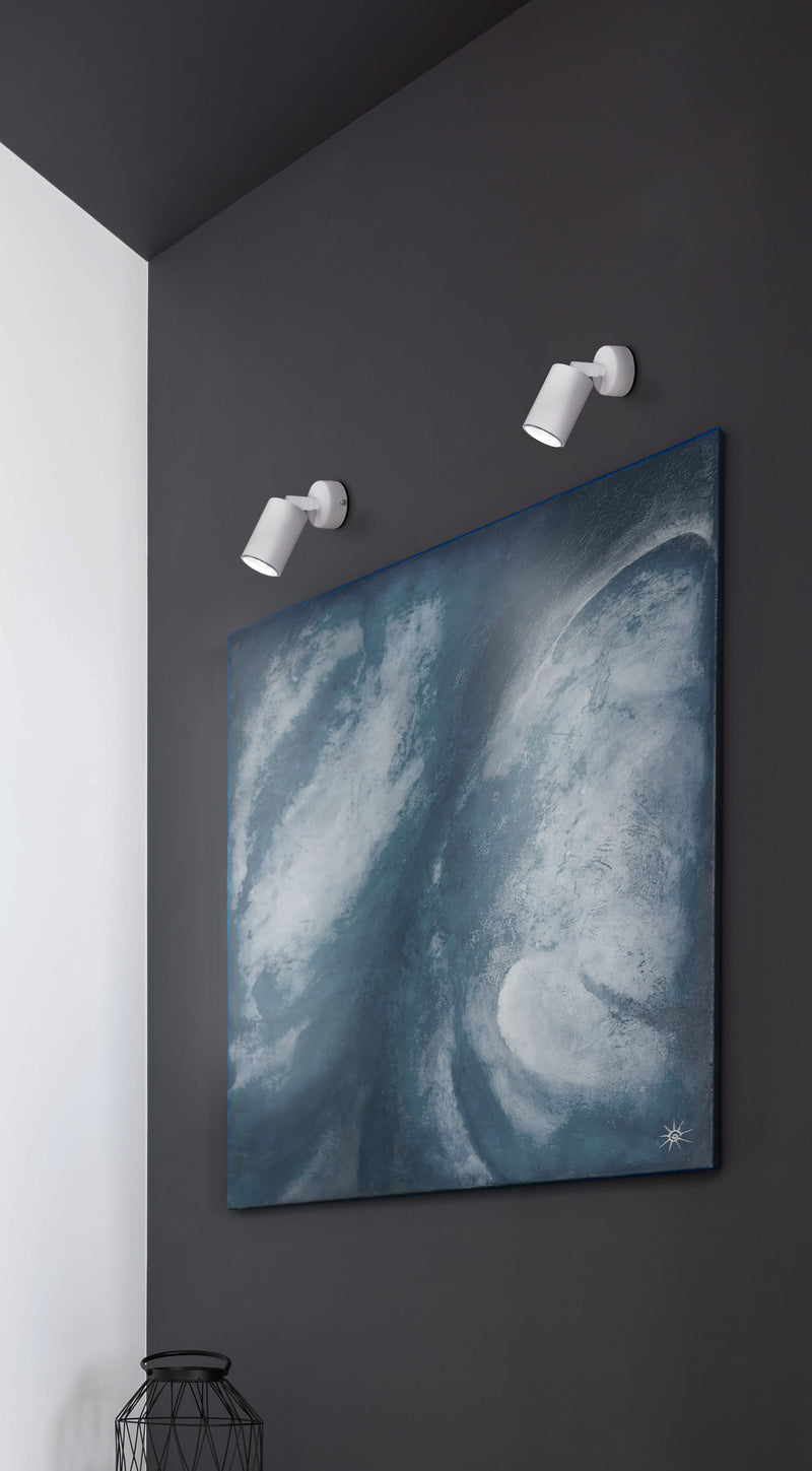 Kaja Kayla 1L accent wall lamp GU10 H 14.0cm