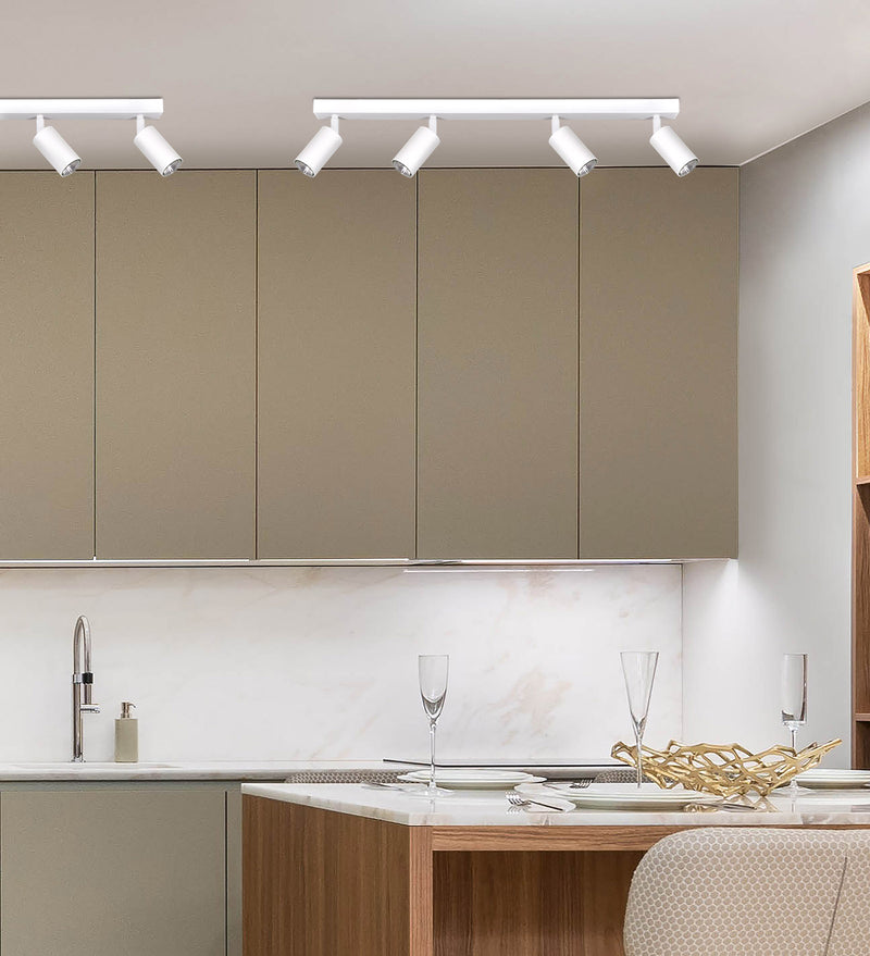 Kaja Kayla 4L monorail ceiling lamp GU10 H 18.0cm