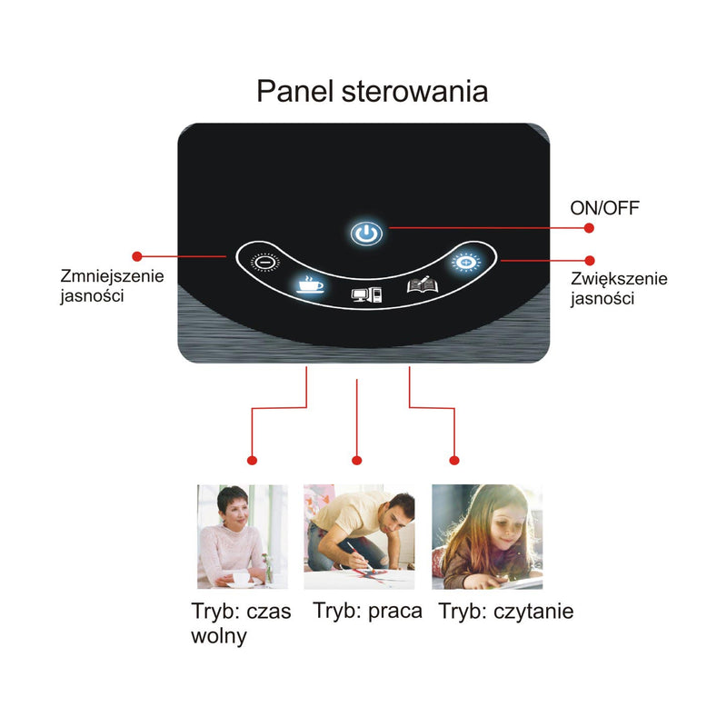Kaja Alette task table lamp LED H 51.0cm
