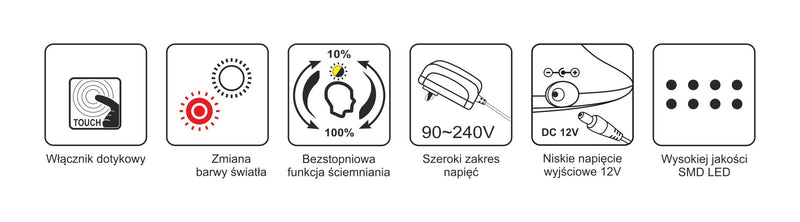 Kaja Mida desk lamp LED H 36.0cm