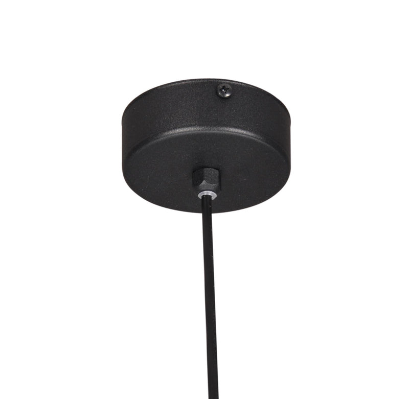 Kaja Neve Black 1L pendant lamp E14 H 90.0cm