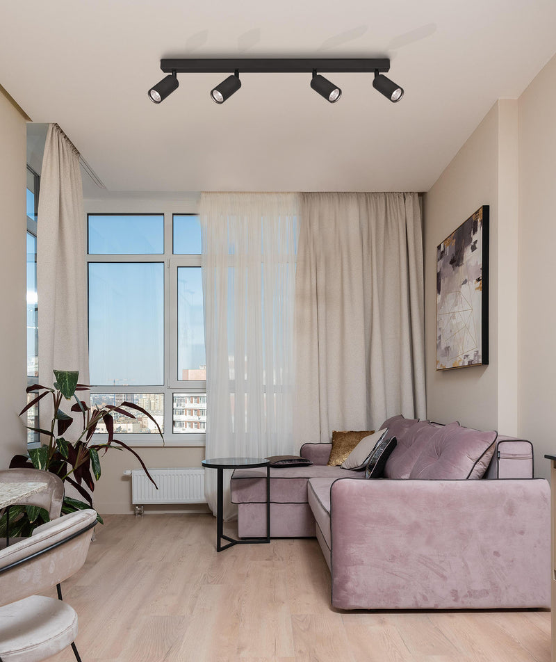 Kaja Monti 4L monorail ceiling lamp GU10 H 18.0cm