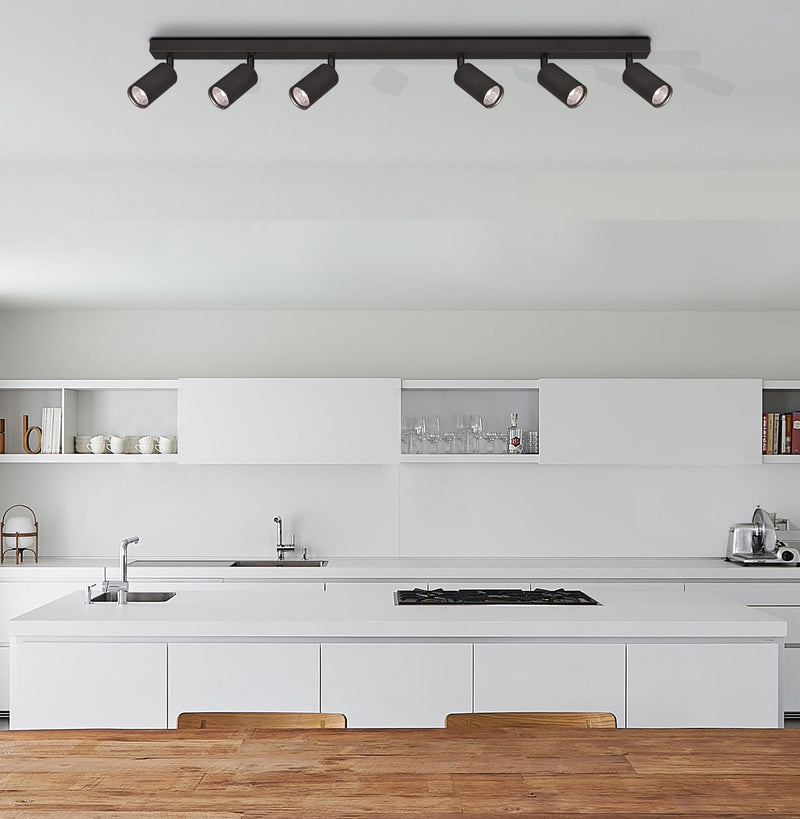 Kaja Monti 6L monorail ceiling lamp GU10 H 18.0cm