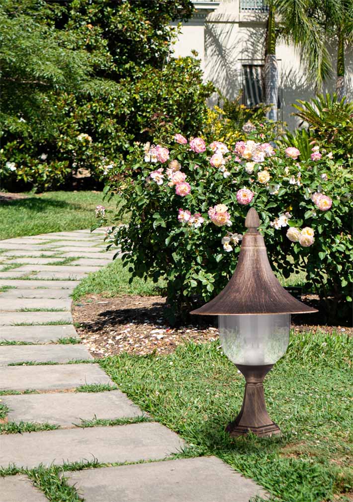 Kaja Boston 1L outdoor table lamps E27 H 53.0cm