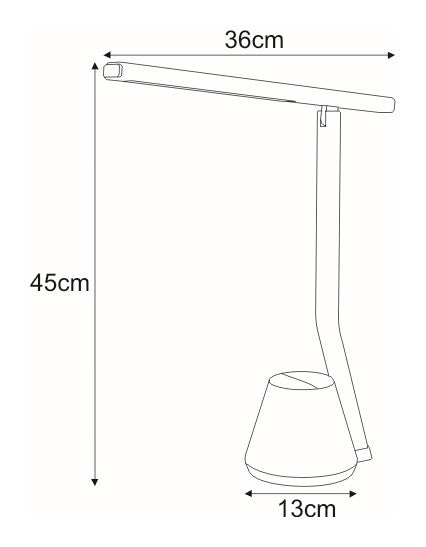 Kaja Kiki desk lamp LED H 45.0cm