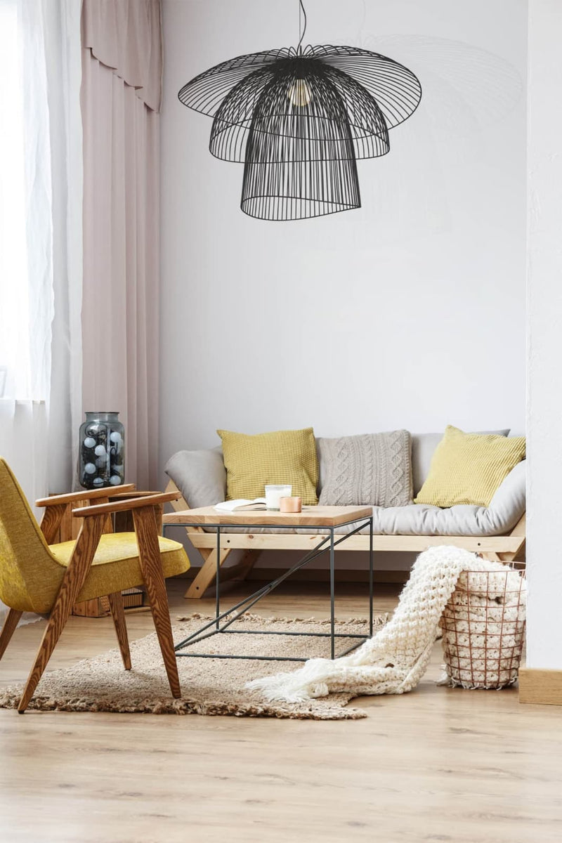 Kaja Plaza 1L pendant lamp E27 H 167.0cm