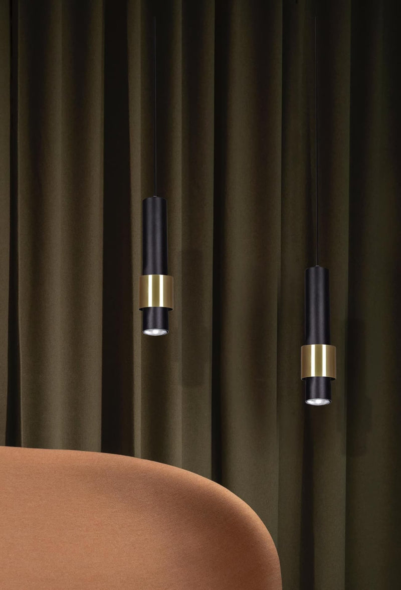 Kaja Pern 1L ceiling pendant spot GU10 H 110.0cm