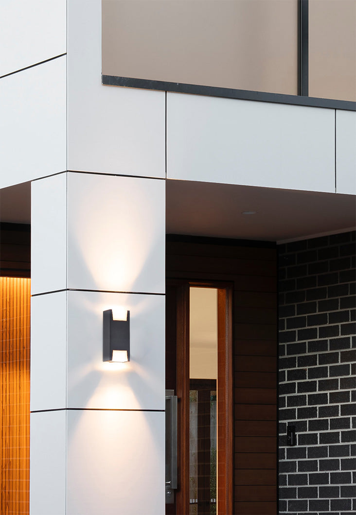 Kaja Slot 2L outdoor wall lamp GU10 H 23.5cm