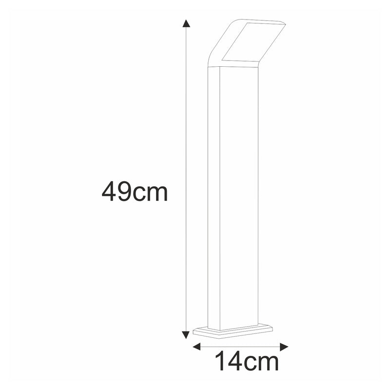 Kaja Vidar garden lantern LED H 49.0cm