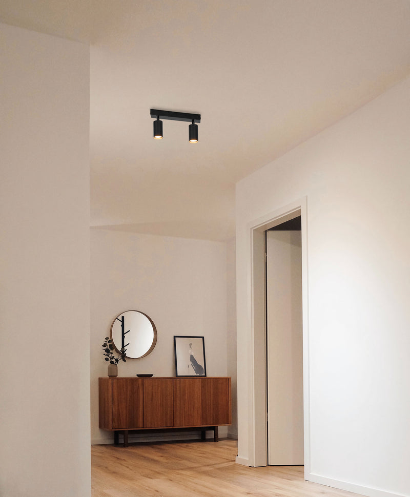 Kaja Monti 2L ceiling spotlight GU10 H 18.0cm