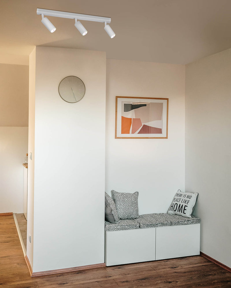 Kaja Kayla 3L ceiling spotlight GU10 H 18.0cm