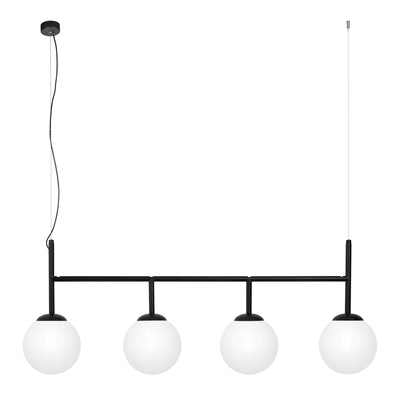 Kaja Faro 4L linear suspension pendant lamp E14 H 120.0cm
