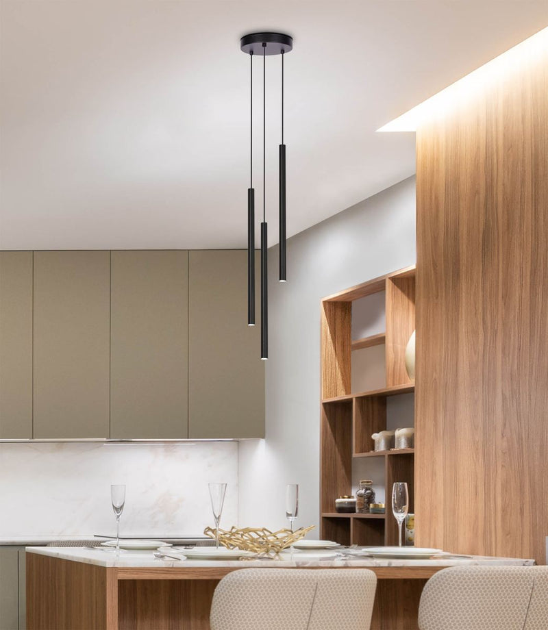 Kaja Gelato 3L pendant lamp G9 H 110.0cm