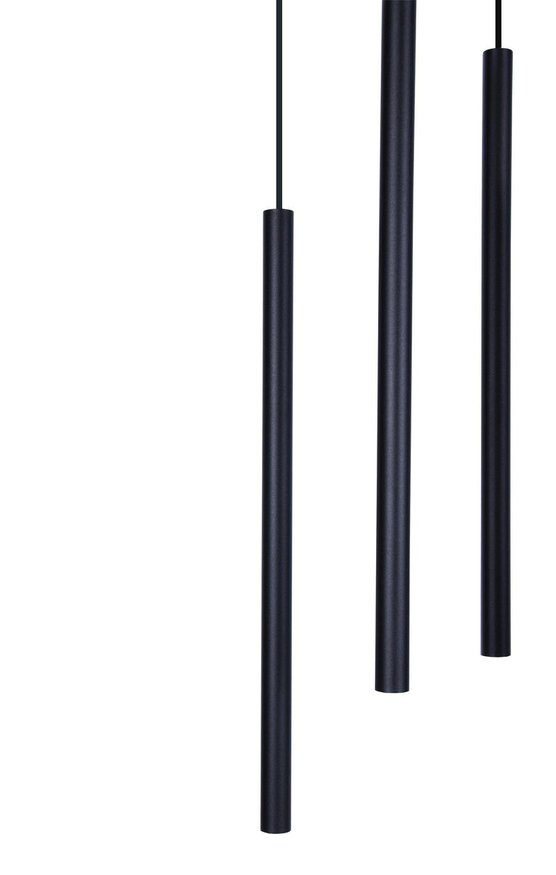 Kaja Gelato 8L linear suspension pendant lamp G9 H 110.0cm