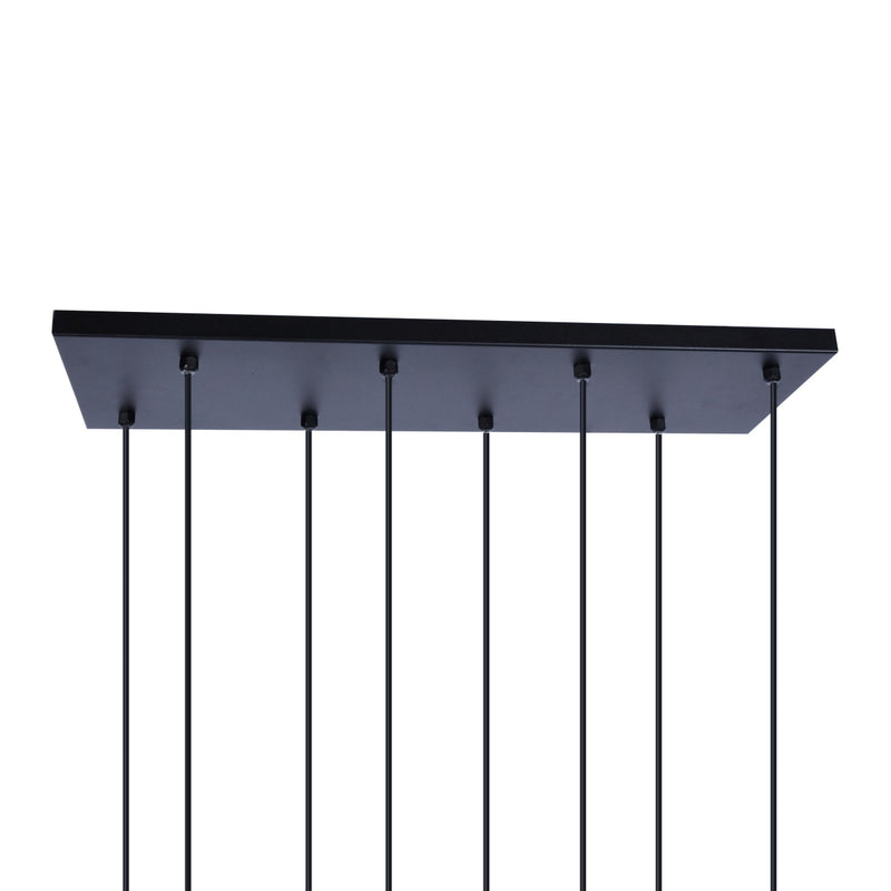 Kaja Gelato 8L linear suspension pendant lamp G9 H 110.0cm