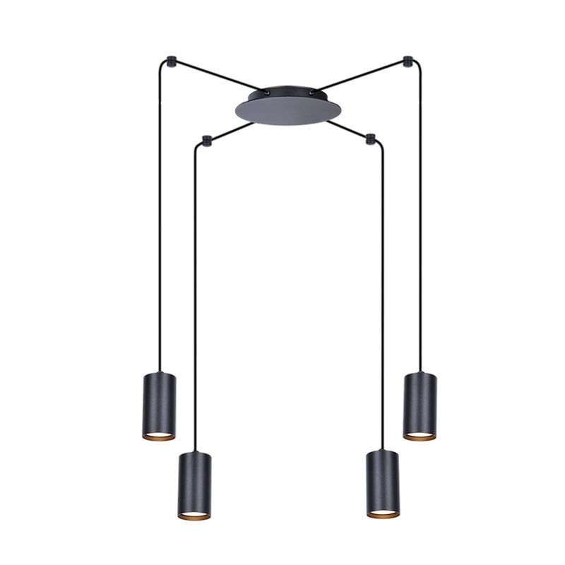 Kaja Puerto 4L pendant lamp GU10 H 200.0cm