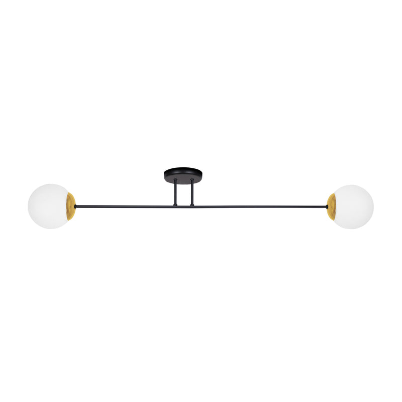 Kaja Isla 2L monorail ceiling lamp E14 H 20.0cm