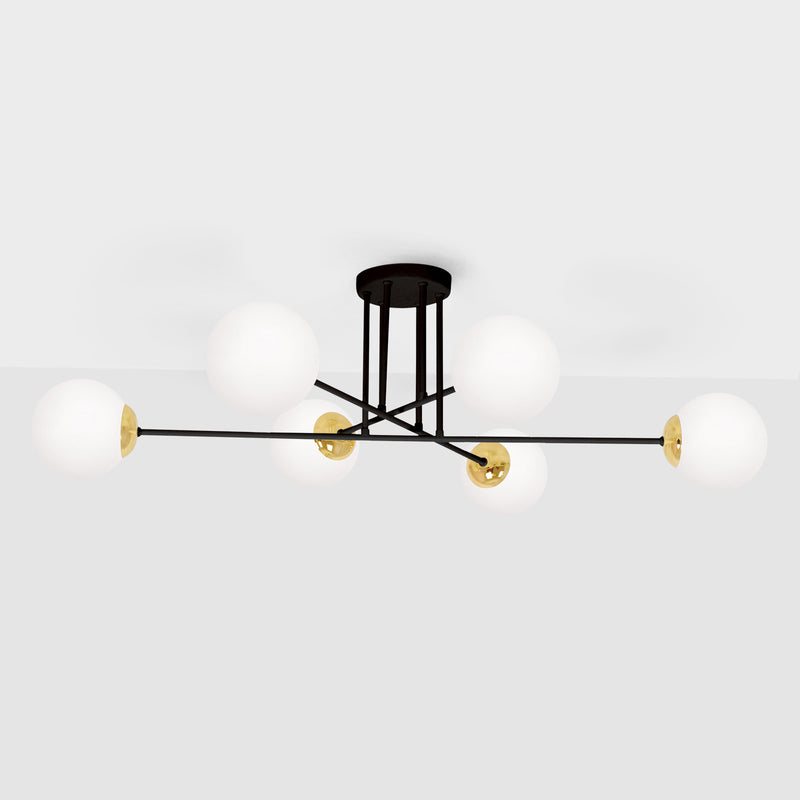Kaja Isla 6L ceiling lamp E14 H 28.0cm