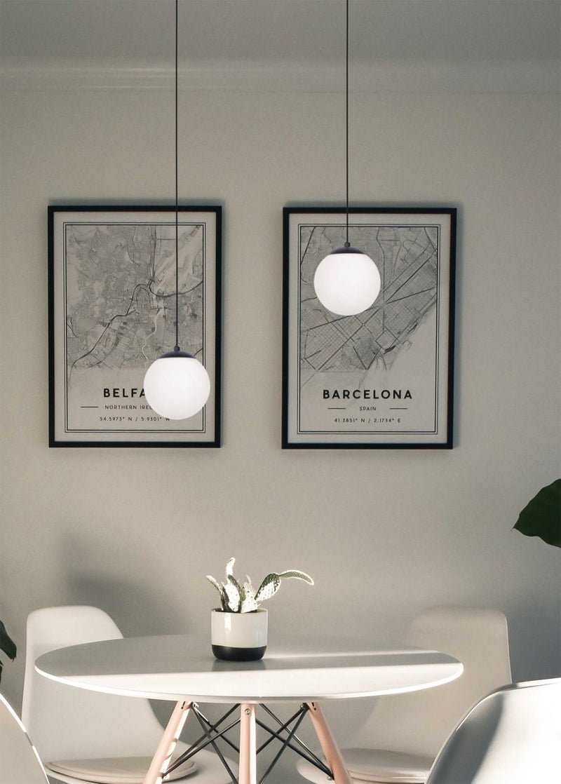 Kaja Savoy 1L pendant lamp E14 H 90.0cm