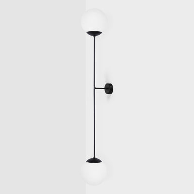 Kaja Savoy 2L wall sconce lamp E27 H 100.0cm