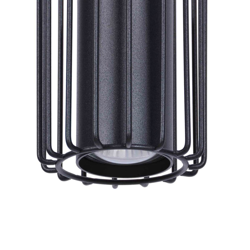 Kaja Falcon 3L linear suspension pendant lamp GU10 H 120.0cm