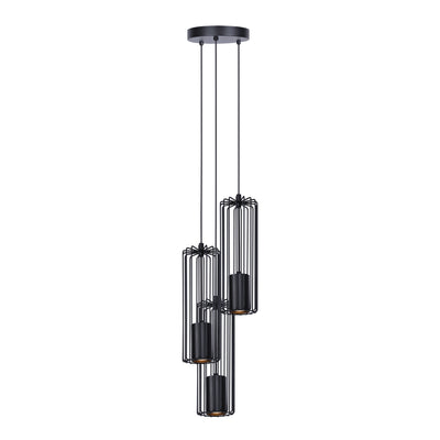 Kaja Falcon 3L pendant lamp GU10 H 120.0cm