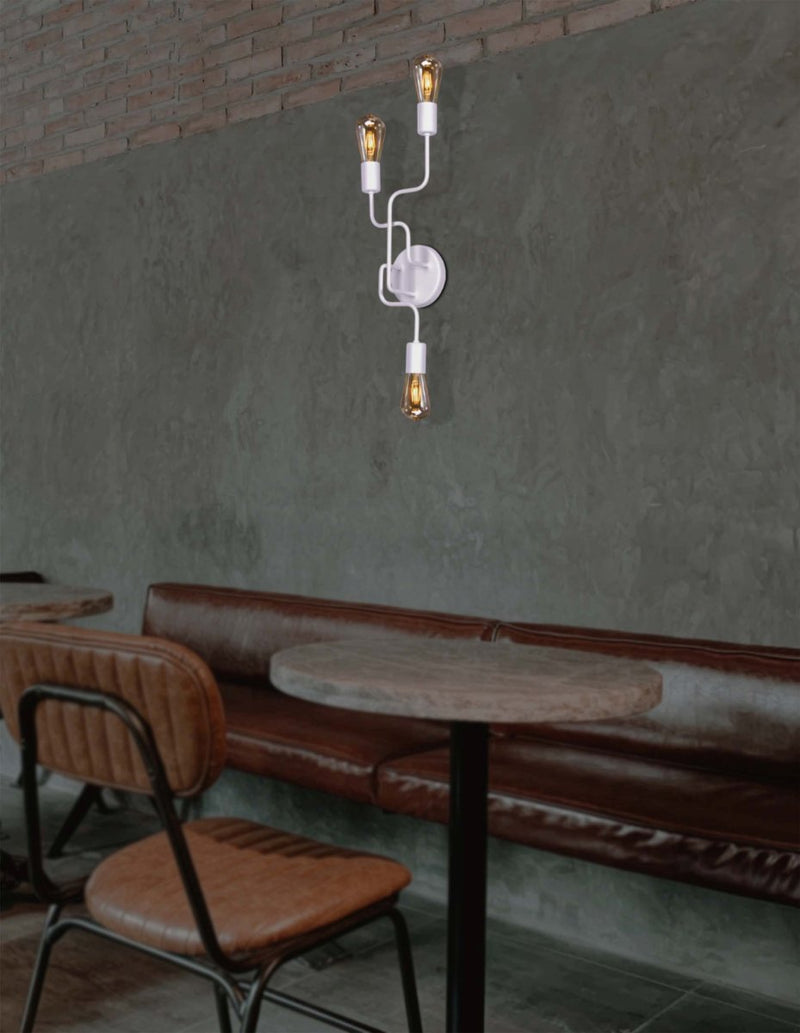 Kaja Peka 3L wall sconce lamp E27 H 57.0cm